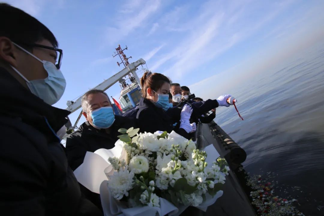 一路走好,彭士禄院士骨灰今日撒入大海