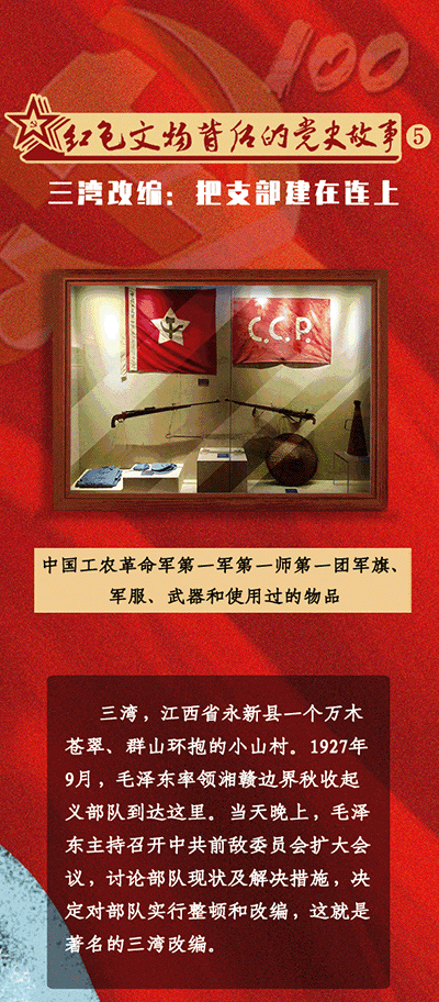 红色文物背后的党史故事⑤三湾改编:把支部建在连上