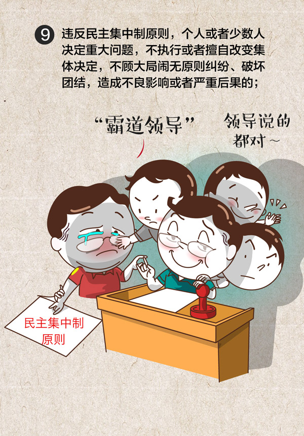 原文链接:第七条 领导干部在政治表现,履行职责,工作作风,遵守组织