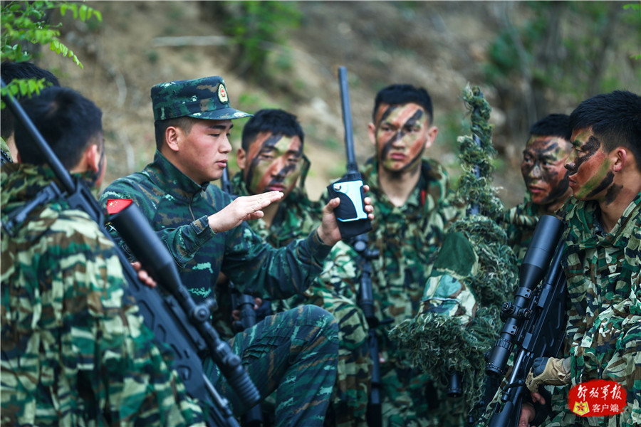 多图丨武警第一机动总队某支队组织狙击手集训