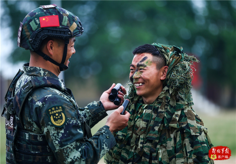多图丨武警第一机动总队某支队组织狙击手集训