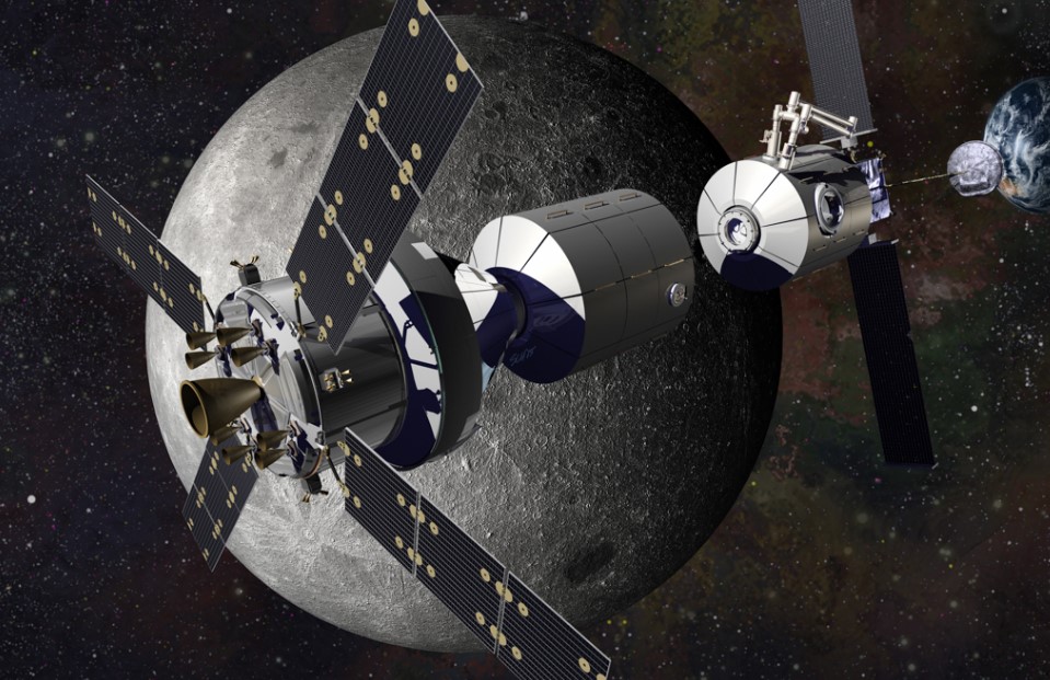 目前,各国发射的空间站均在地球低轨道运行,随着人类走向深空步伐速度