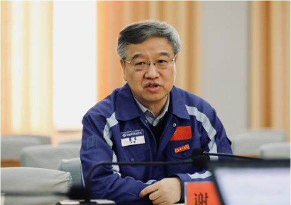 北斗三号卫星首席总设计师谢军.&nbsp;&nbsp;央视网 图