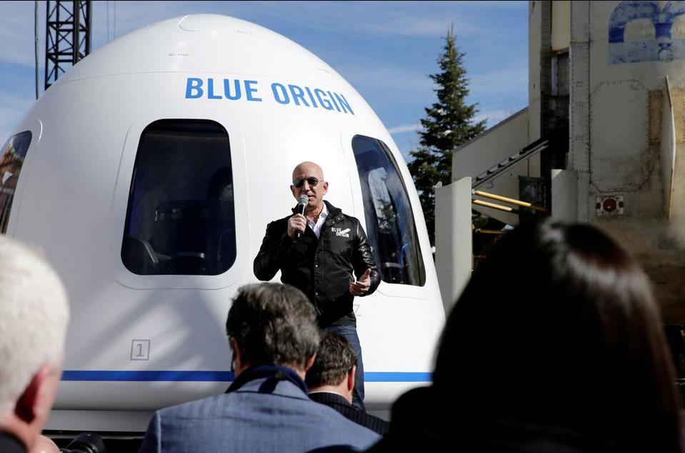 贝索斯下周的亚轨道飞行将创造历史 实现首次无人驾驶全平民飞天