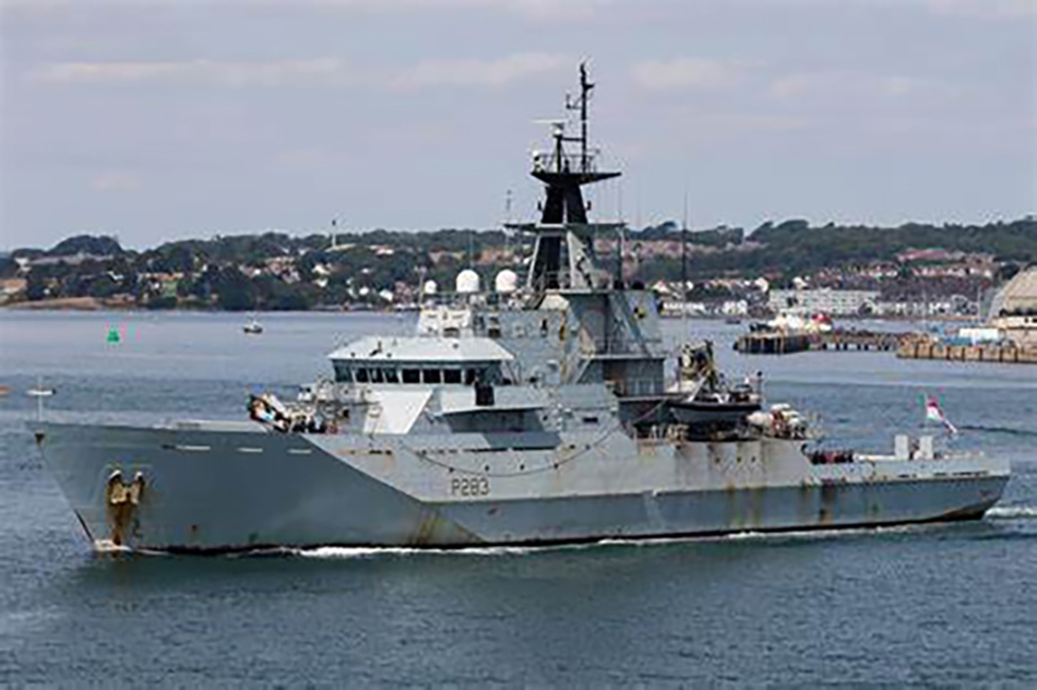 英国将在该地区部署两艘常驻的"江河"级巡逻舰