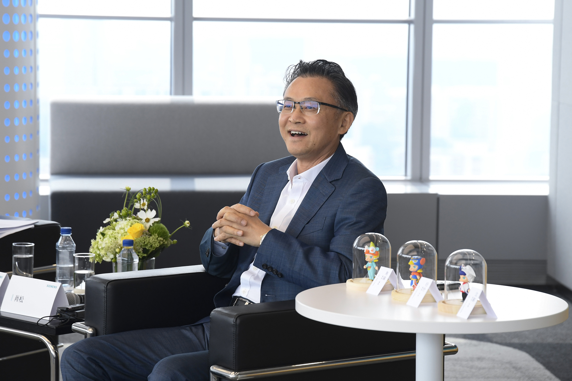 西门子中国董事长,总裁兼首席执行官肖松