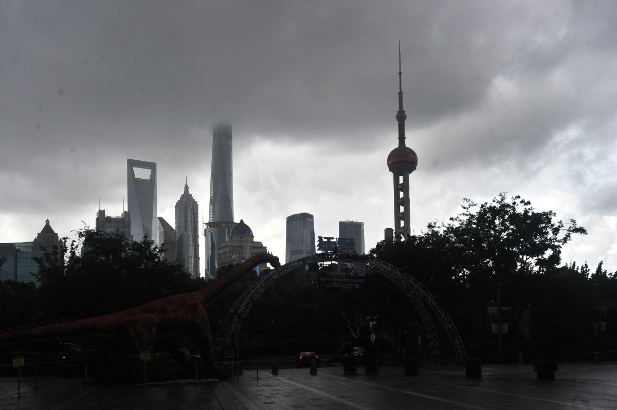 上海雷阵雨图片图片