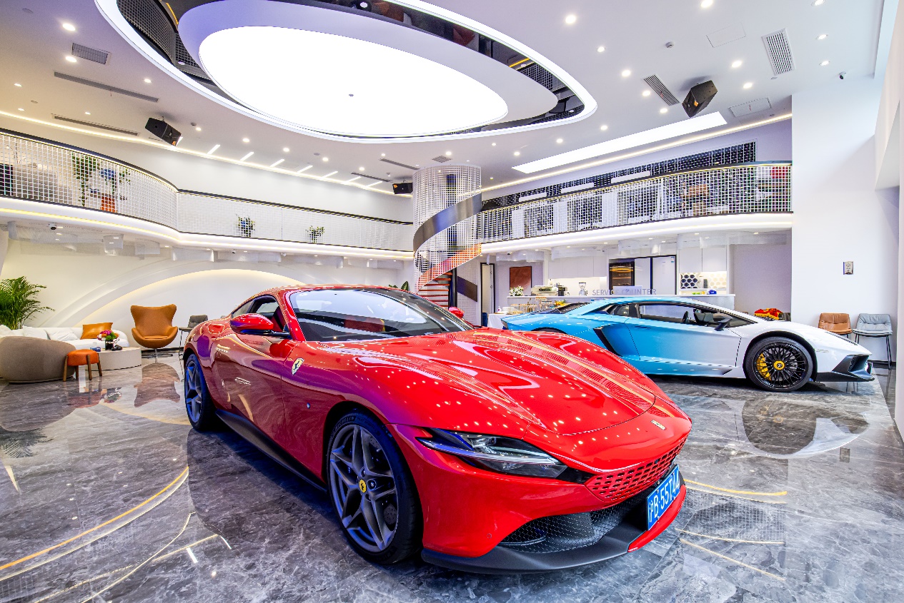 程欢超跑共享俱乐部正式在上海开幕