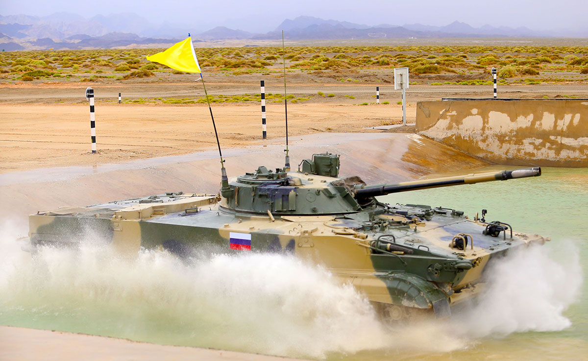 "国际军事比赛-2021""苏沃洛夫突击"项目单车赛收官