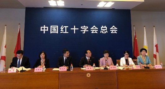 9月2日下午，第48届南丁格尔奖获奖情况新闻发布会现场。胡丹萍 摄