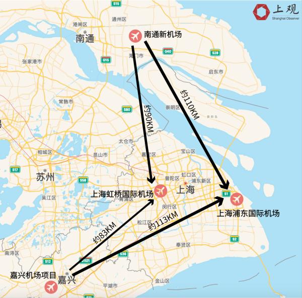 【数说长三角】24加2,机场新玩家南通和嘉兴的角色