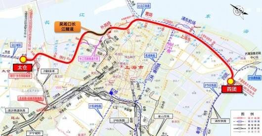 沪苏通铁路二期  “浦东发布”微信公号 图