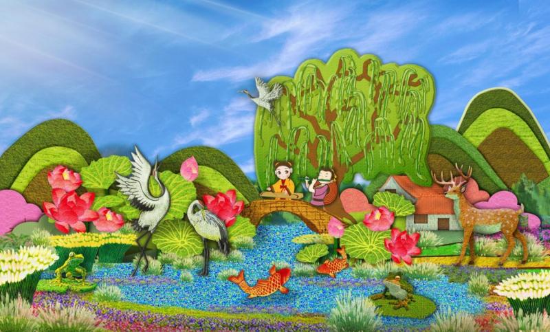 多图丨国庆天安门广场及长安街花卉布置方案出炉