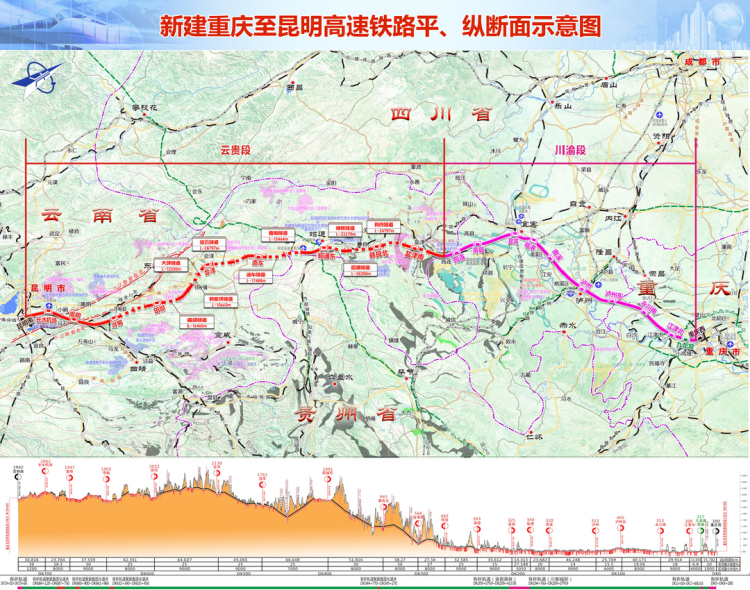 渝昆高铁江津线路图图片