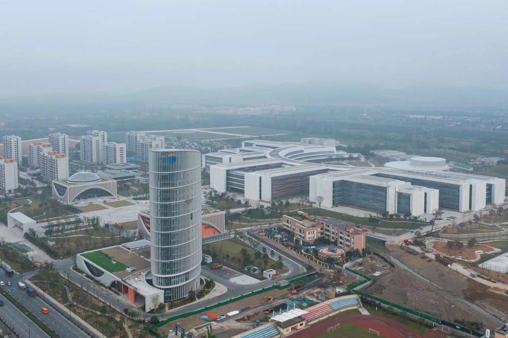 西湖大学全景。 上海建工集团提供