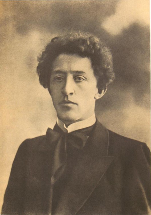 亚历山大·勃洛克，1903年。