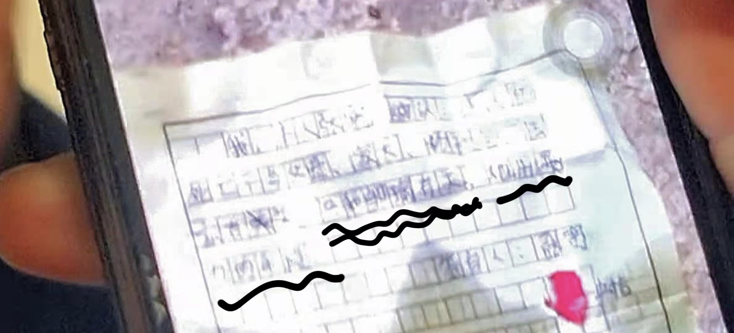 宽宽留下的遗书