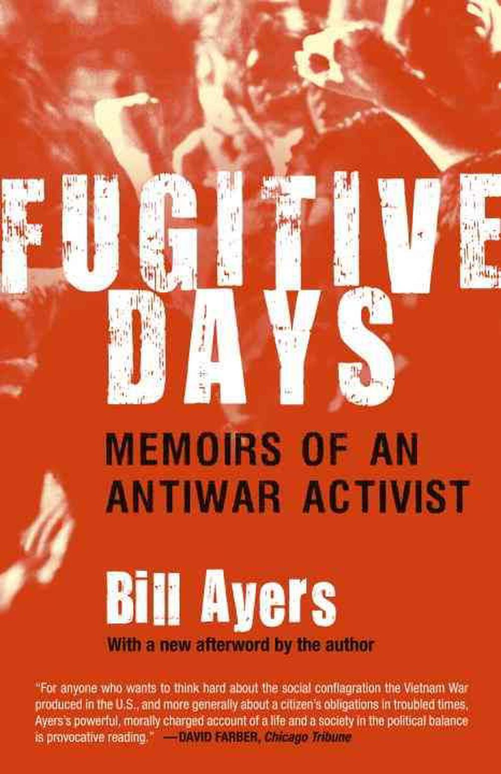 《逃亡的日子：一个反战运动人士的回忆录》封面