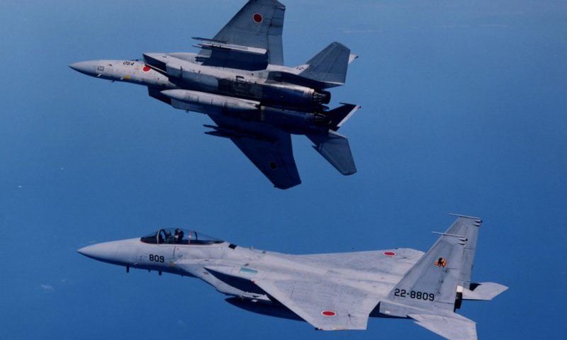 日本F-15J战斗机。
