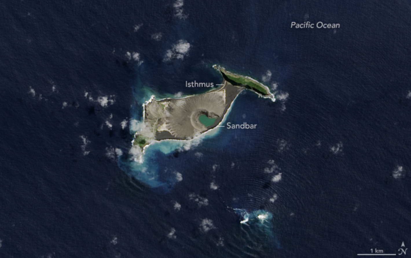 陆地卫星8号拍摄于2017年9月