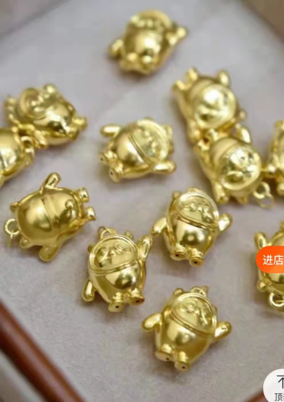 淘宝一家店铺中,“金墩墩”的产品图。