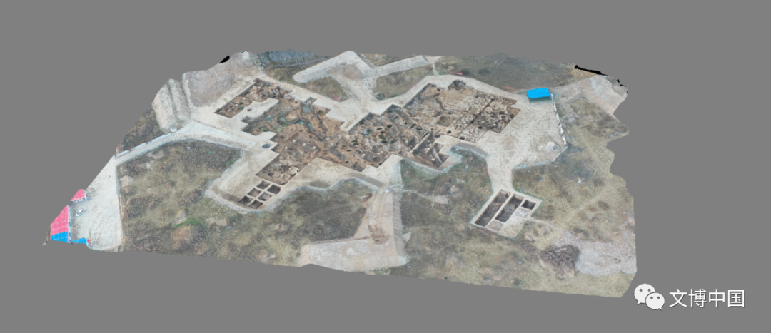 2.山西夏县师村遗址发掘区三维建模