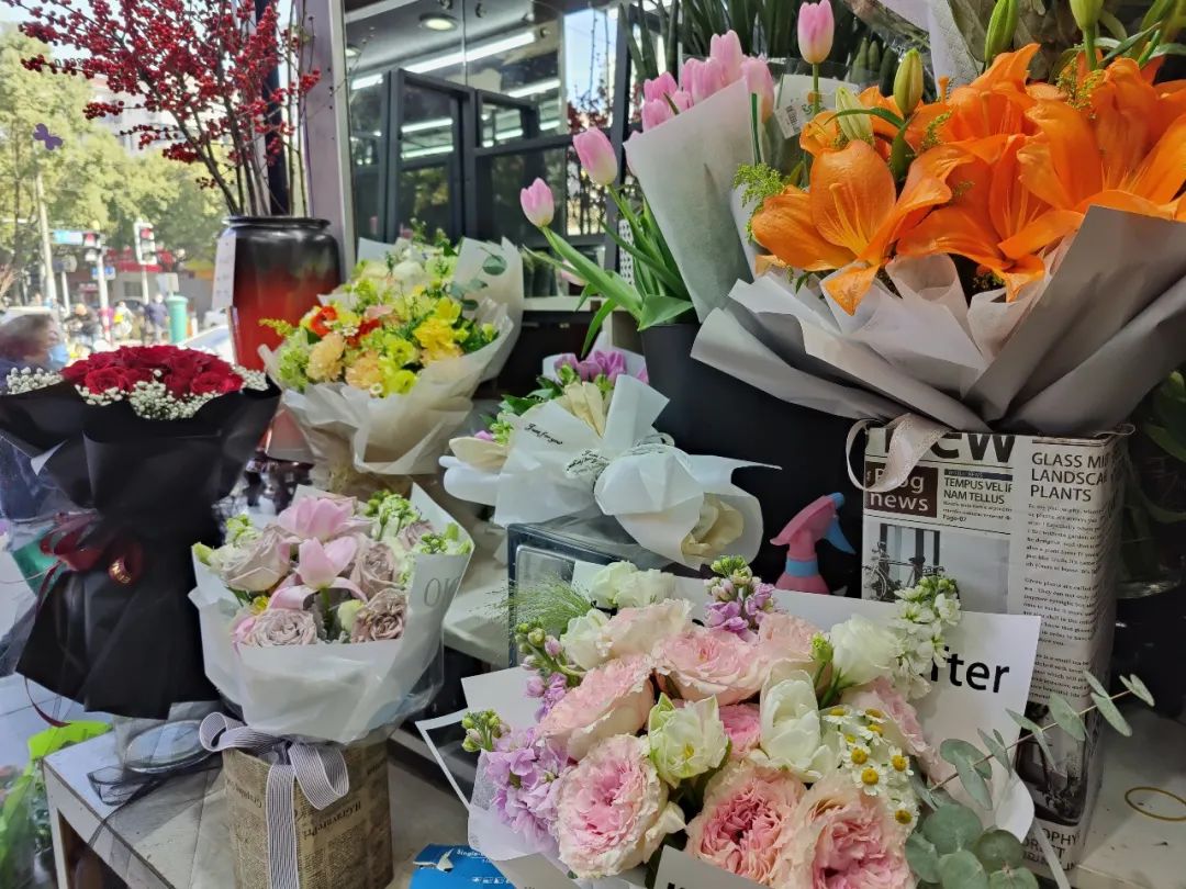 女神节 这些鲜花格外 抢手