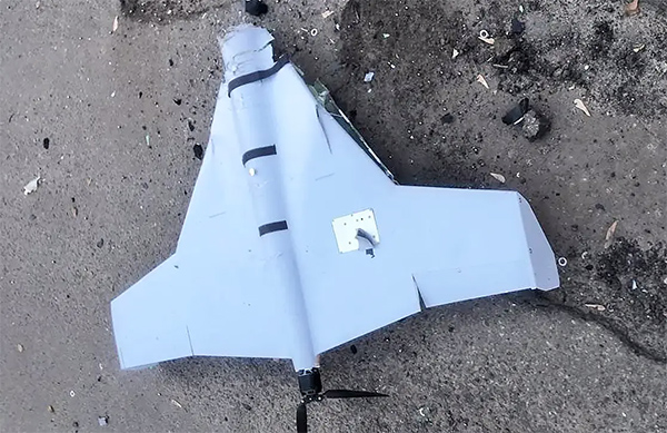 “立方体”巡飞弹残骸