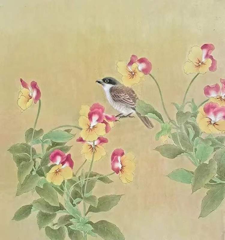 今日好展览谛听天籁万芾当代工笔花鸟画展