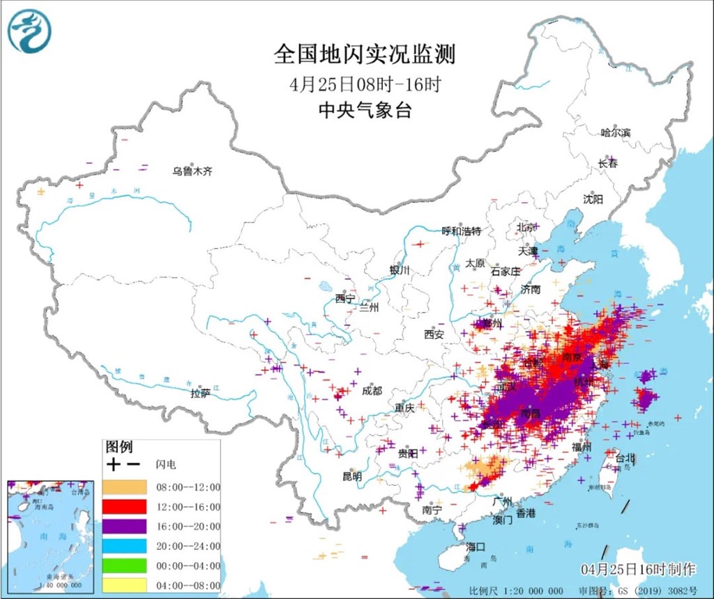 雷电、大风、冰雹黄色预警！申城今晚大风大雨，明天雨止转阴