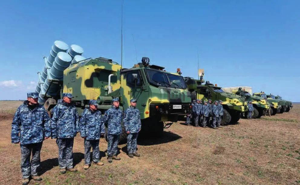 乌军装备的“海王星”岸舰导弹。