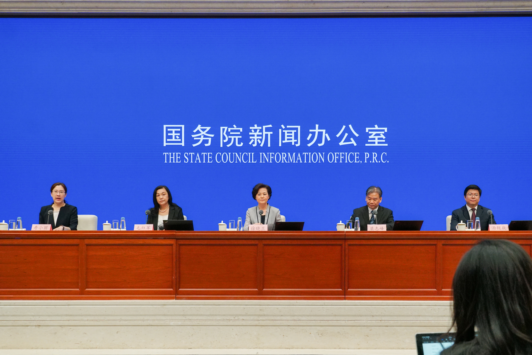 吹风会现场  澎湃新闻记者 周頔 摄