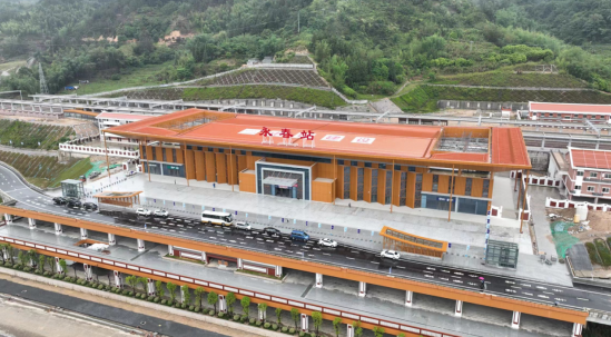 永春站建成对当地经济具有推动作用.中国铁路南昌局集团有限公司 供图