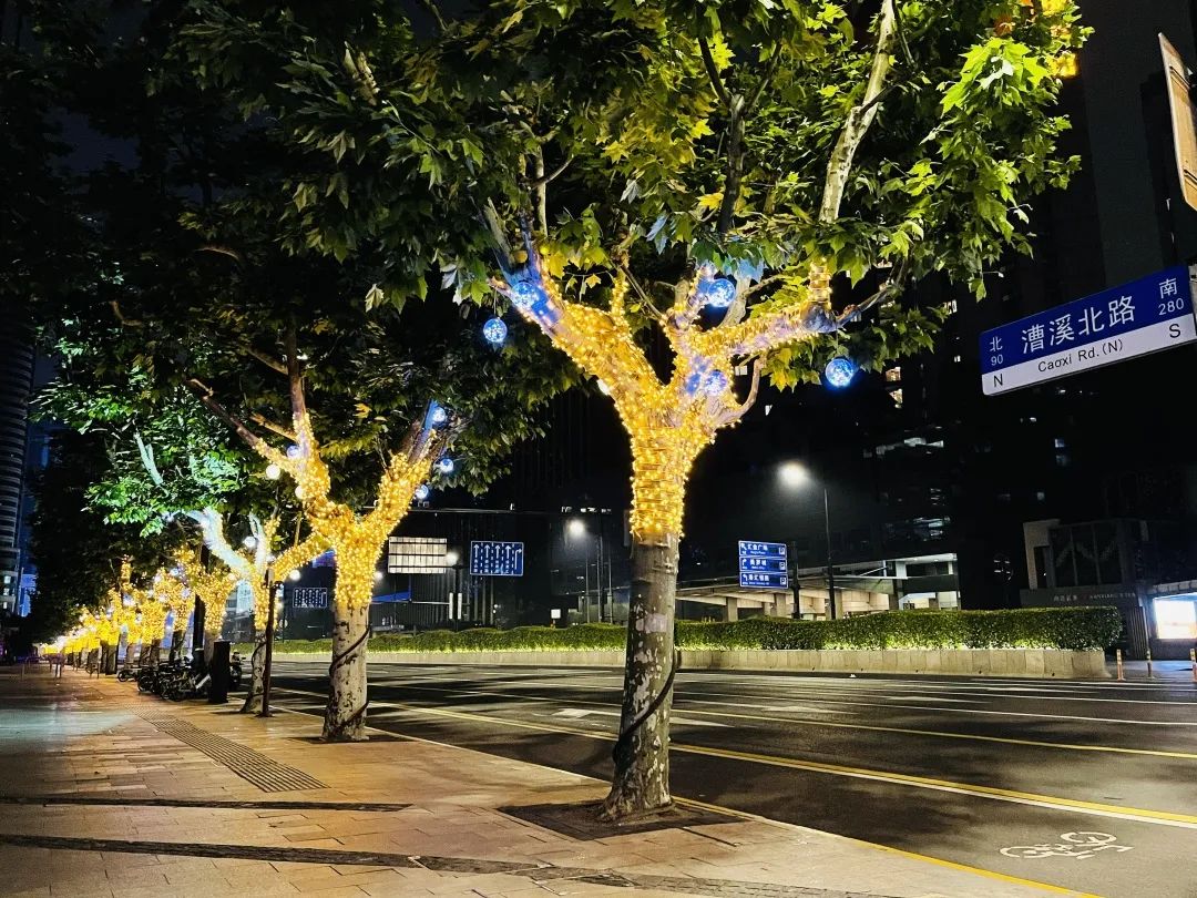 漕溪北路沿线夜景