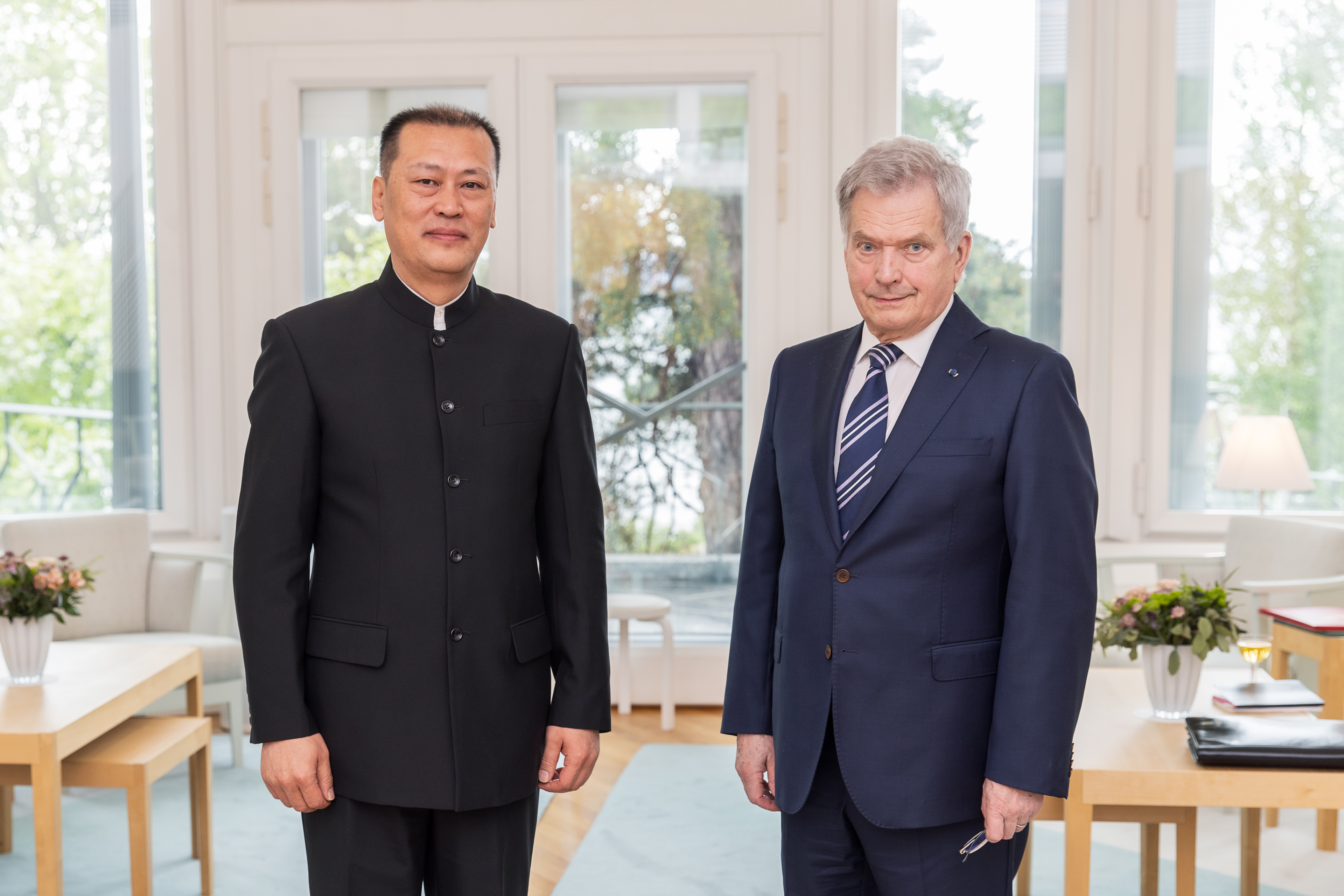 中国驻芬兰共和国大使馆官网 图外交部外事管理司司长王同庆已出任