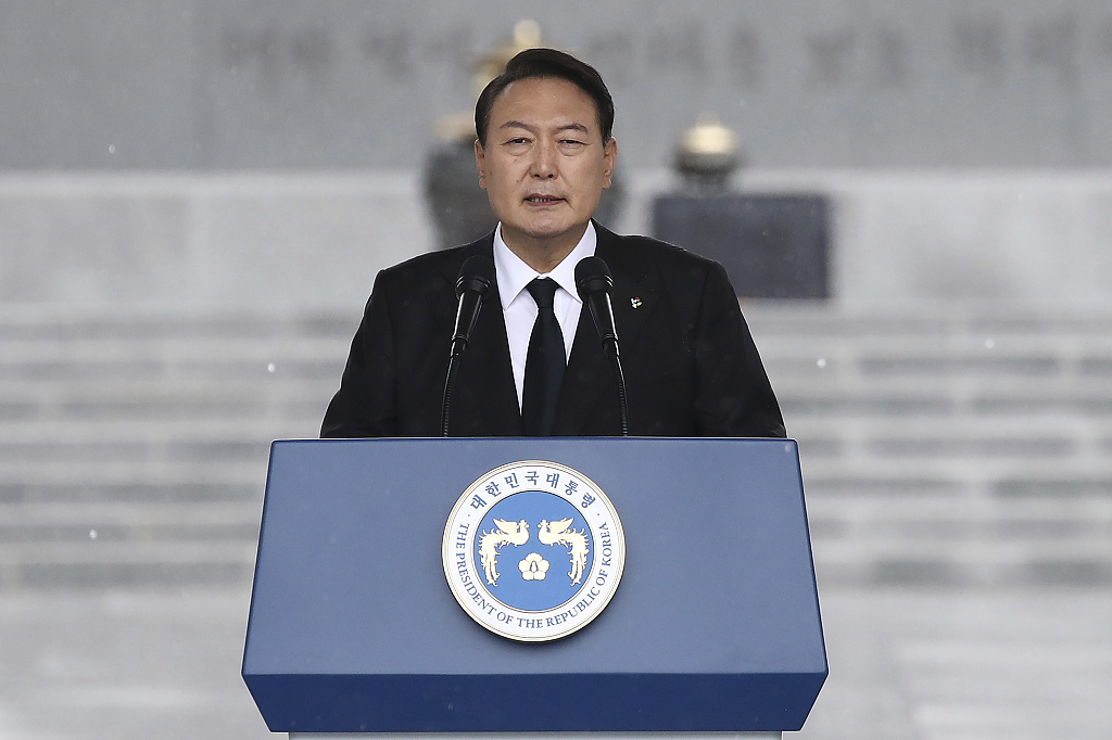 韩国新总统尹锡悦。人民视觉 图