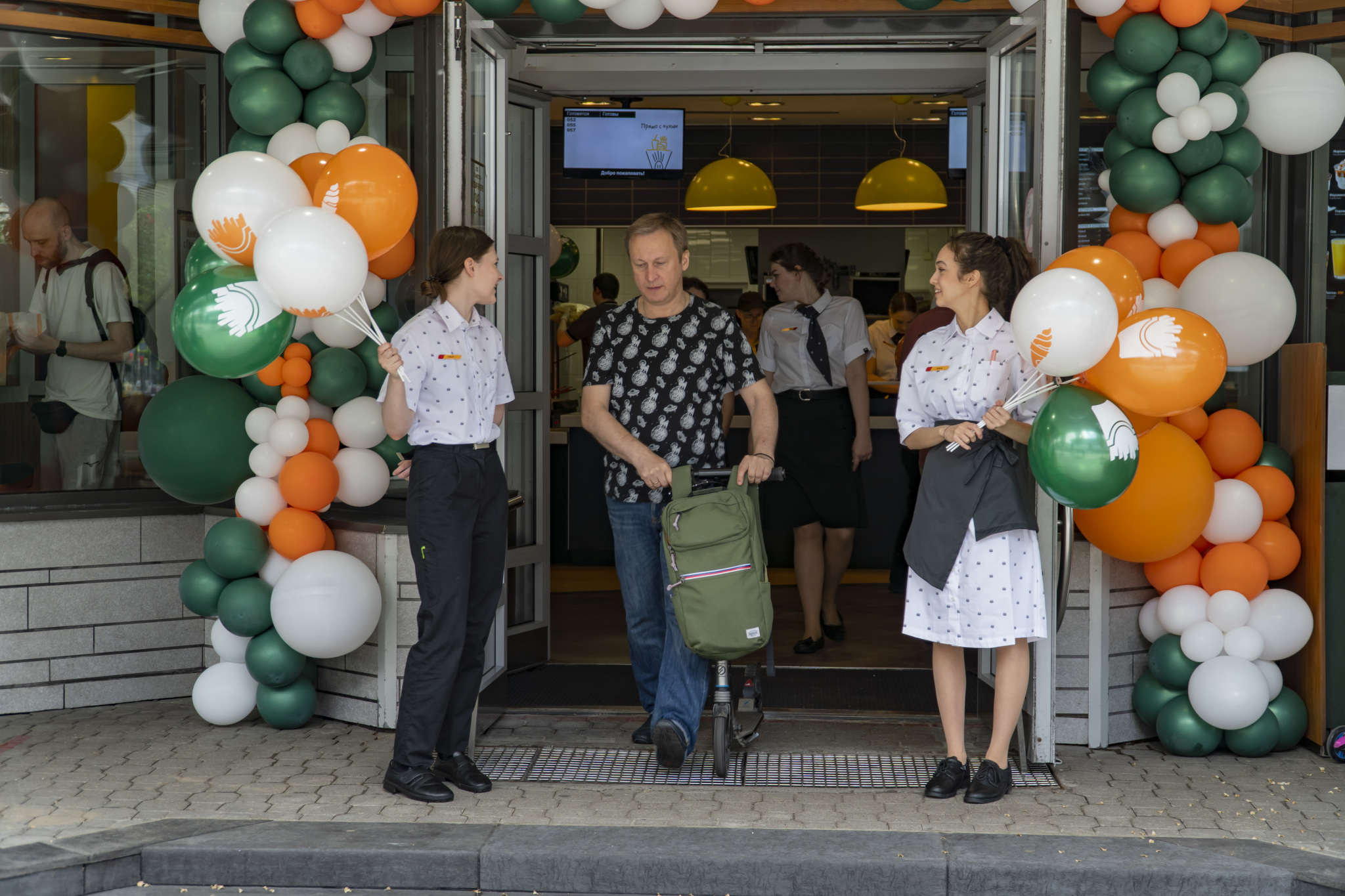 当地时间2022年6月12日，俄罗斯莫斯科普什金斯卡亚广场，麦当劳改名为“就是这么好吃”重新开业。