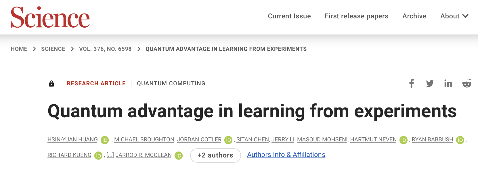 图片来自《科学》(Science)