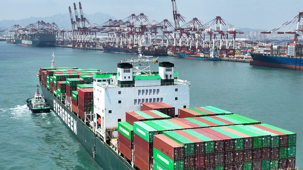 繁忙航线：平均每2分钟就有金砖国家货物装卸的青岛港插图