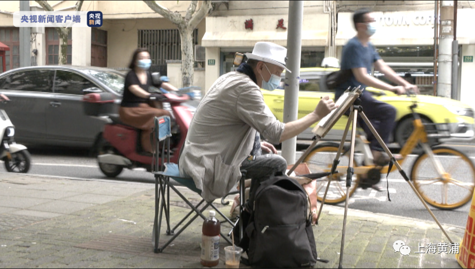 上海爷叔回到街头写生 用钢笔水彩记录“上海永不拓宽的64条马路”插图