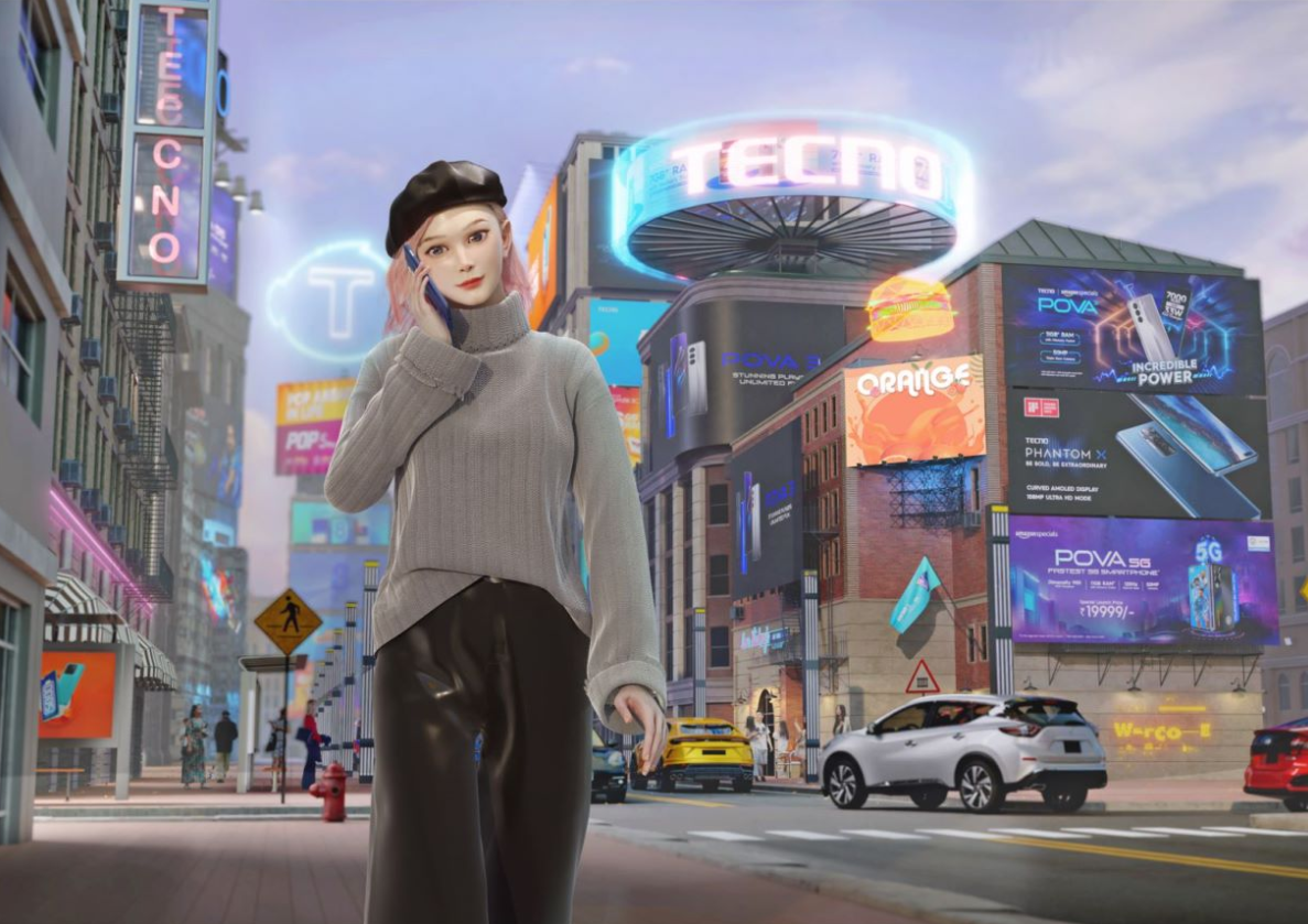 造梦元宇宙｜数字人广告——“非洲手机之王”Tecno的破局之路