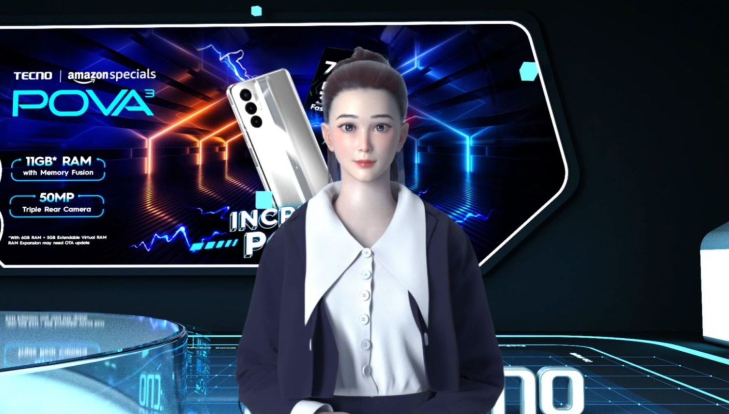 造梦元宇宙｜数字人广告——“非洲手机之王”Tecno的破局之路