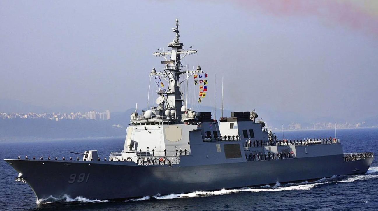 韩国反导能力最强的“世宗大王”号驱逐舰将参加“太平洋龙”反导联合演习。