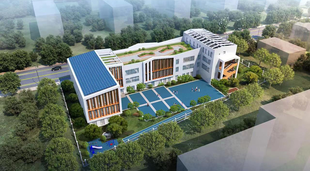 新江湾城F2-07地块新建幼儿园项目效果图