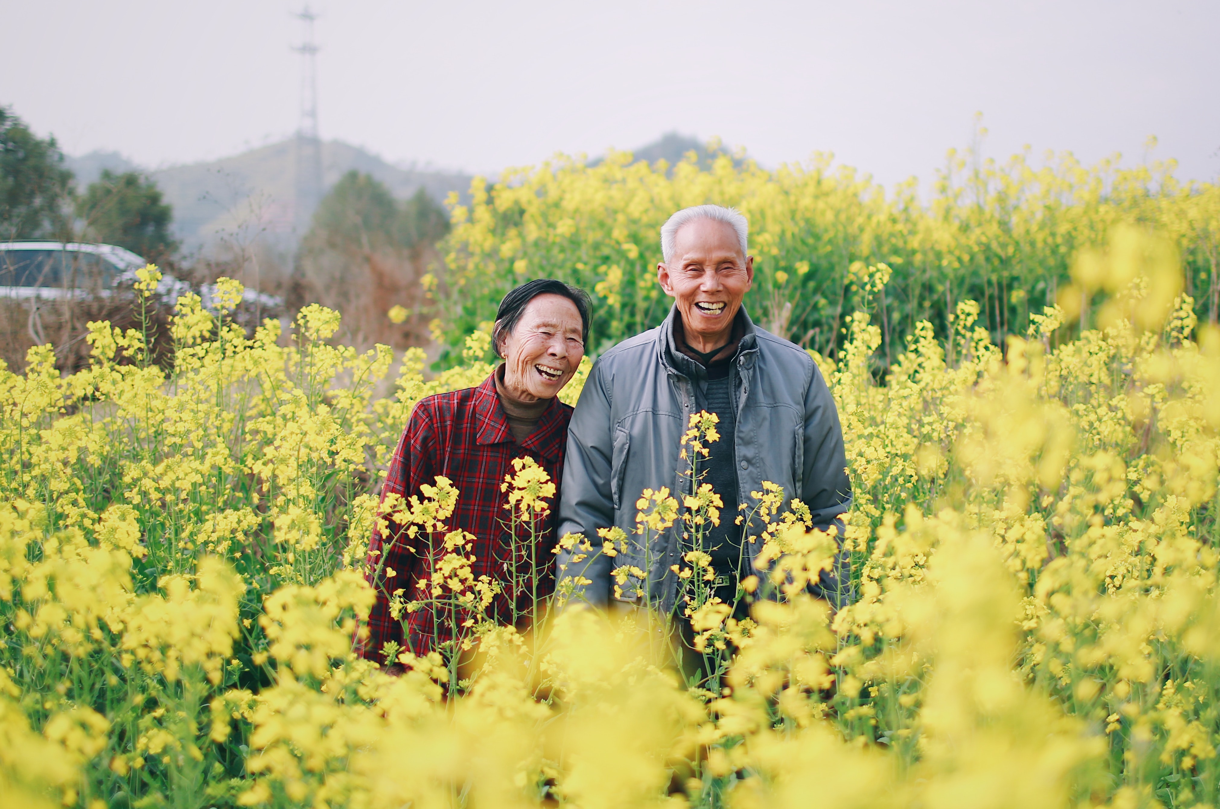 江西吉安市安福县的一对老夫妻。图片来源：unsplash