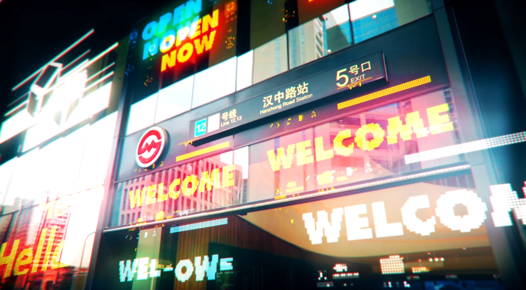 地标马克&申通德高|AR技术构建地铁元宇宙体验空间