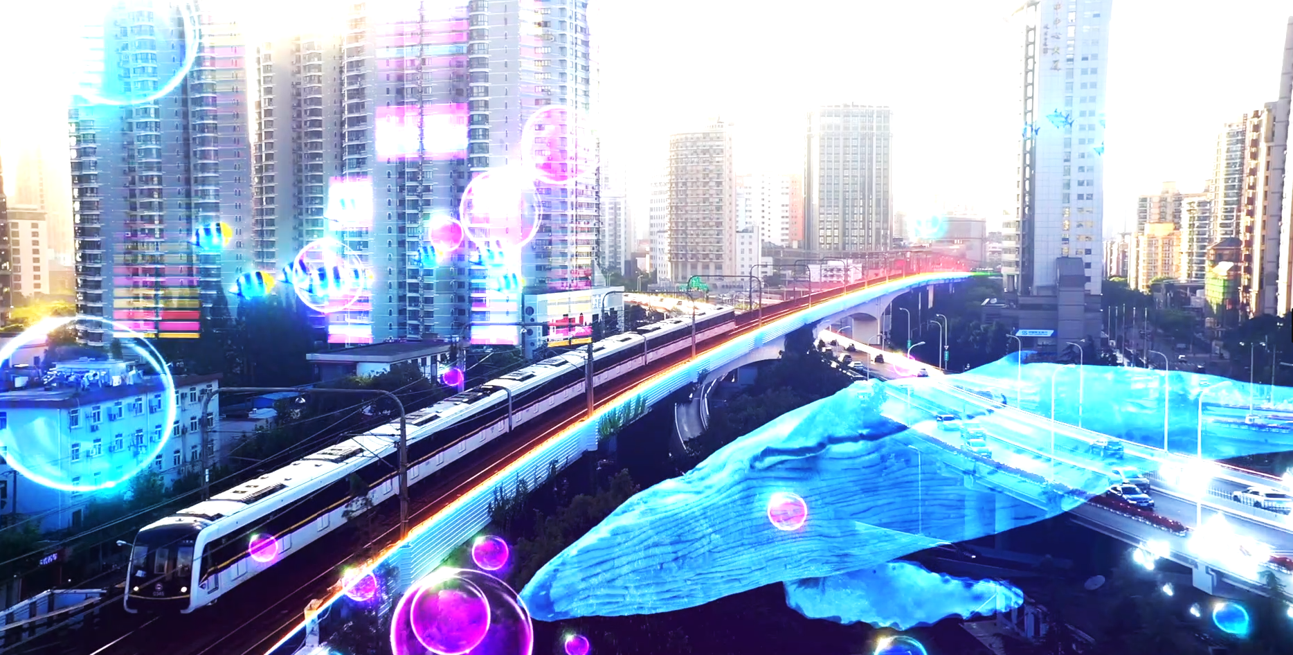 地标马克&申通德高|AR技术构建地铁元宇宙体验空间