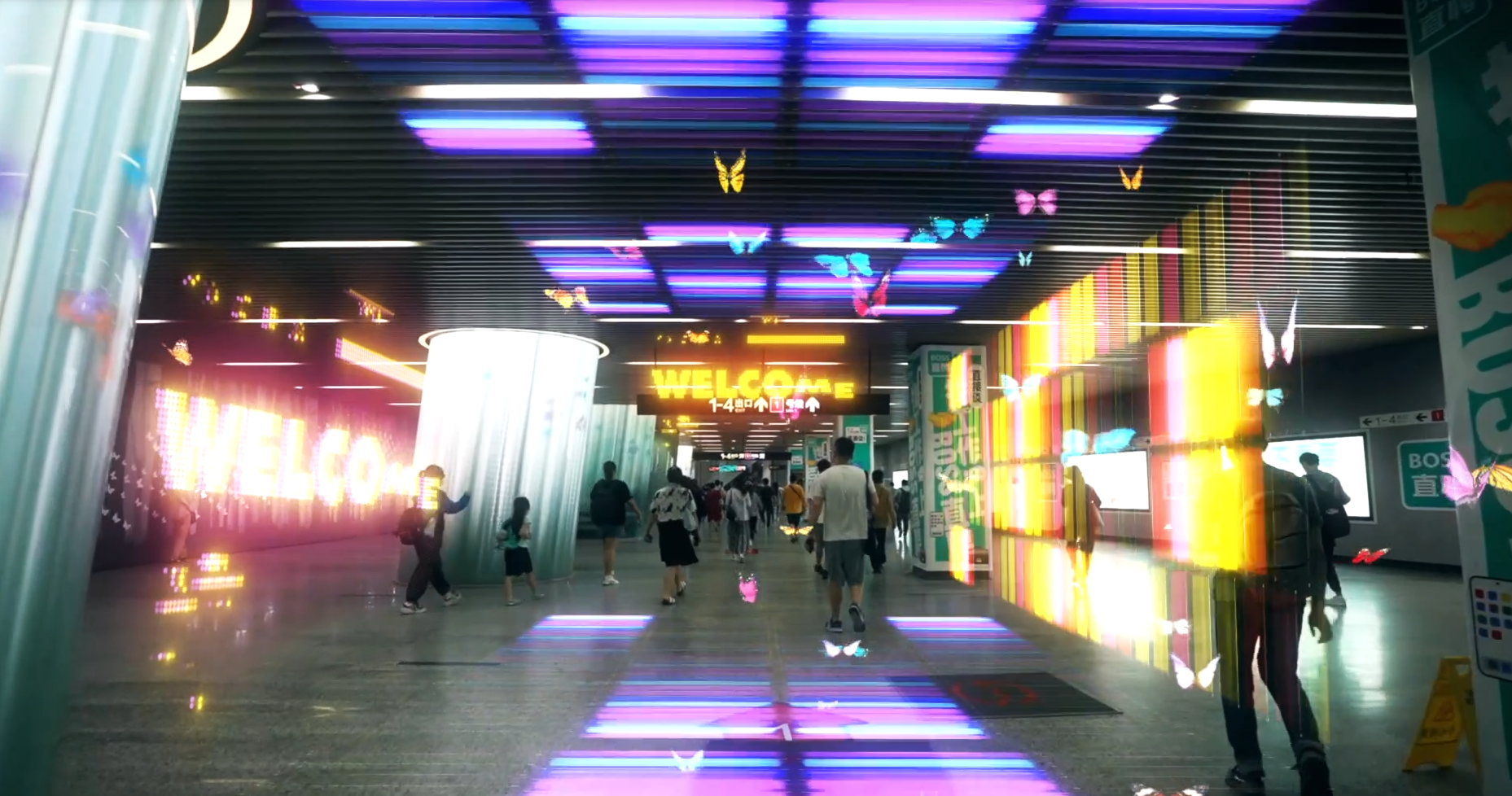 地标马克&申通德高|AR技术构建地铁元宇宙体验空间