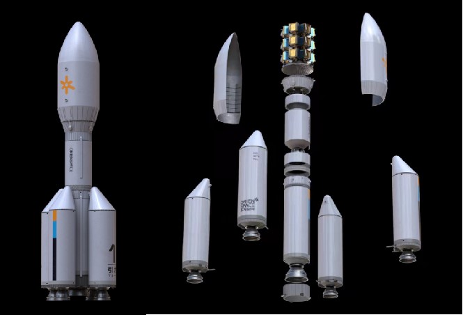 引力-1号火箭示意图