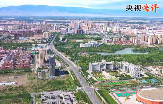 【央视快评】建设团结和谐繁荣富裕文明进步安居乐业生态良好的美好新疆-